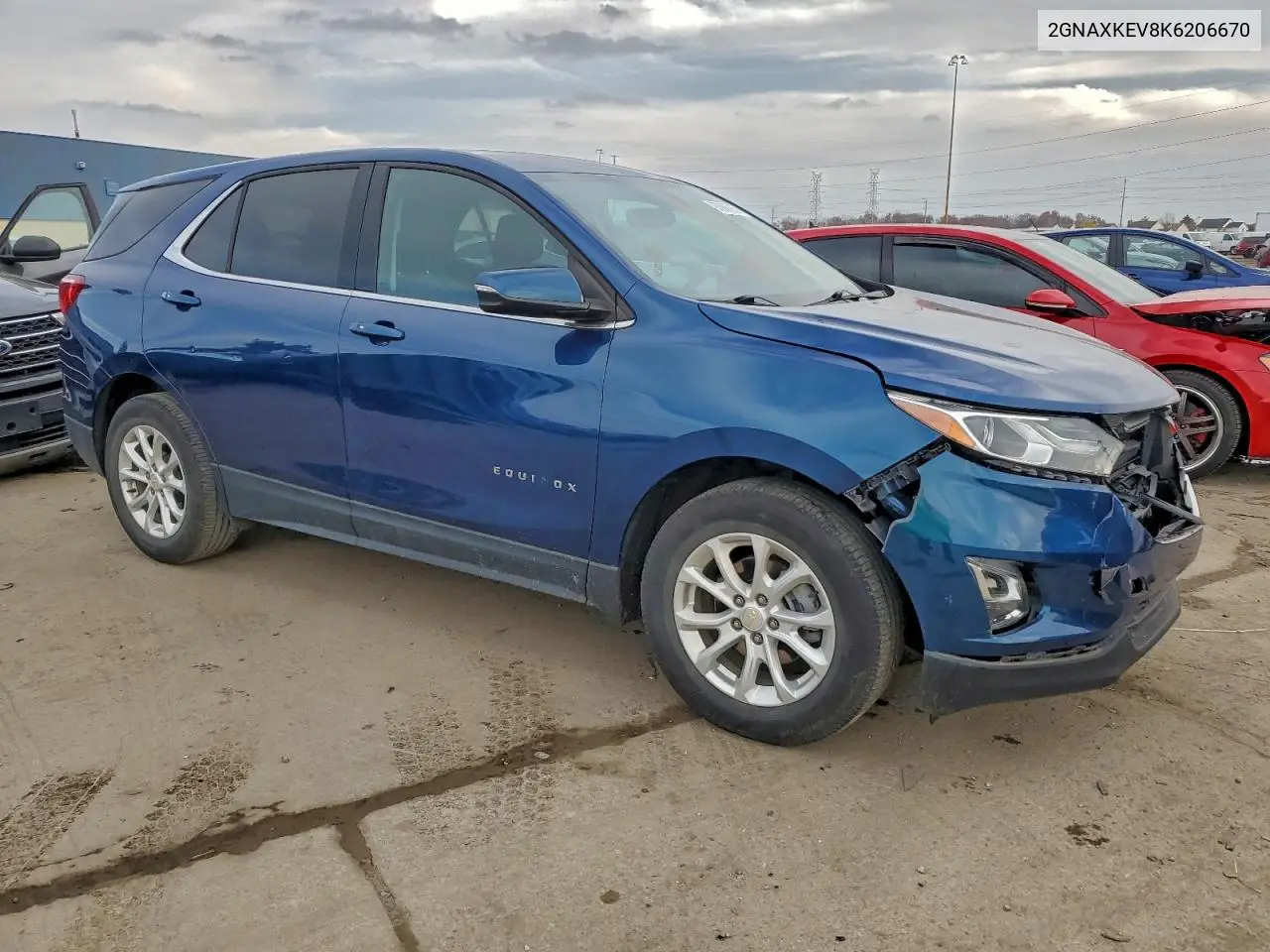 2GNAXKEV8K6206670 2019 Chevrolet Equinox Lt
