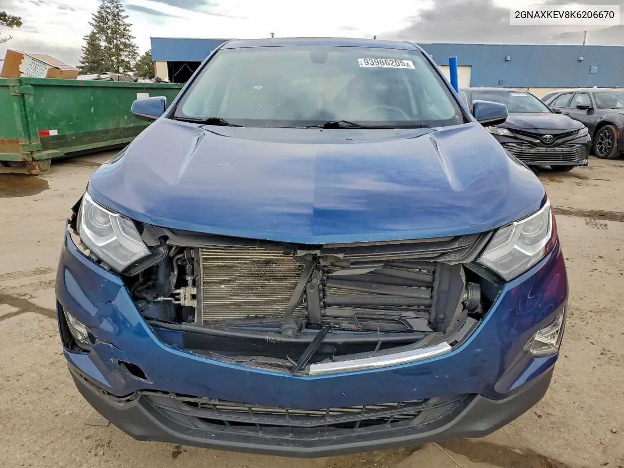 2GNAXKEV8K6206670 2019 Chevrolet Equinox Lt