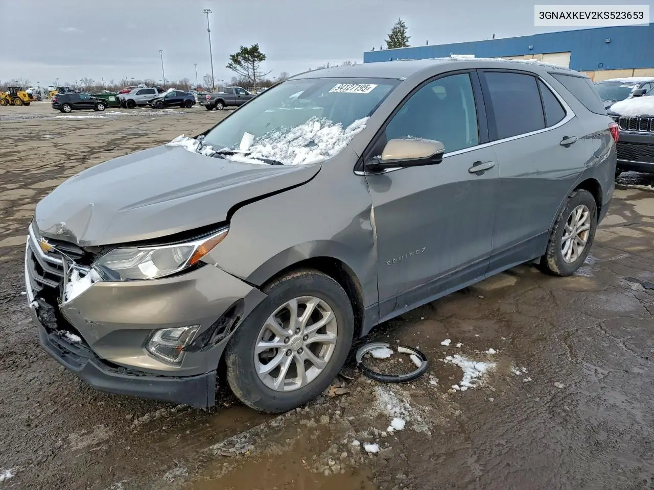 3GNAXKEV2KS523653 2019 Chevrolet Equinox Lt
