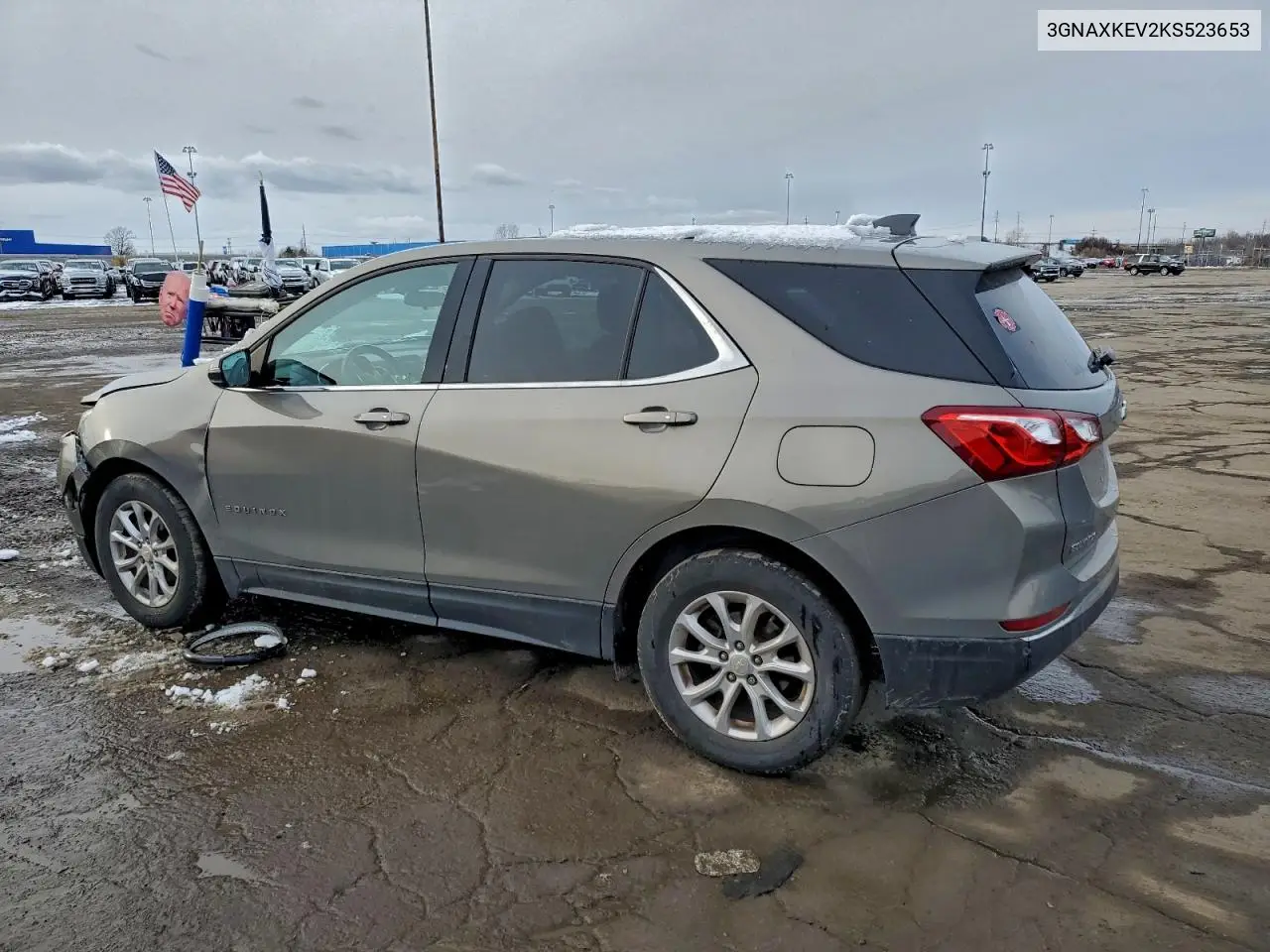 3GNAXKEV2KS523653 2019 Chevrolet Equinox Lt