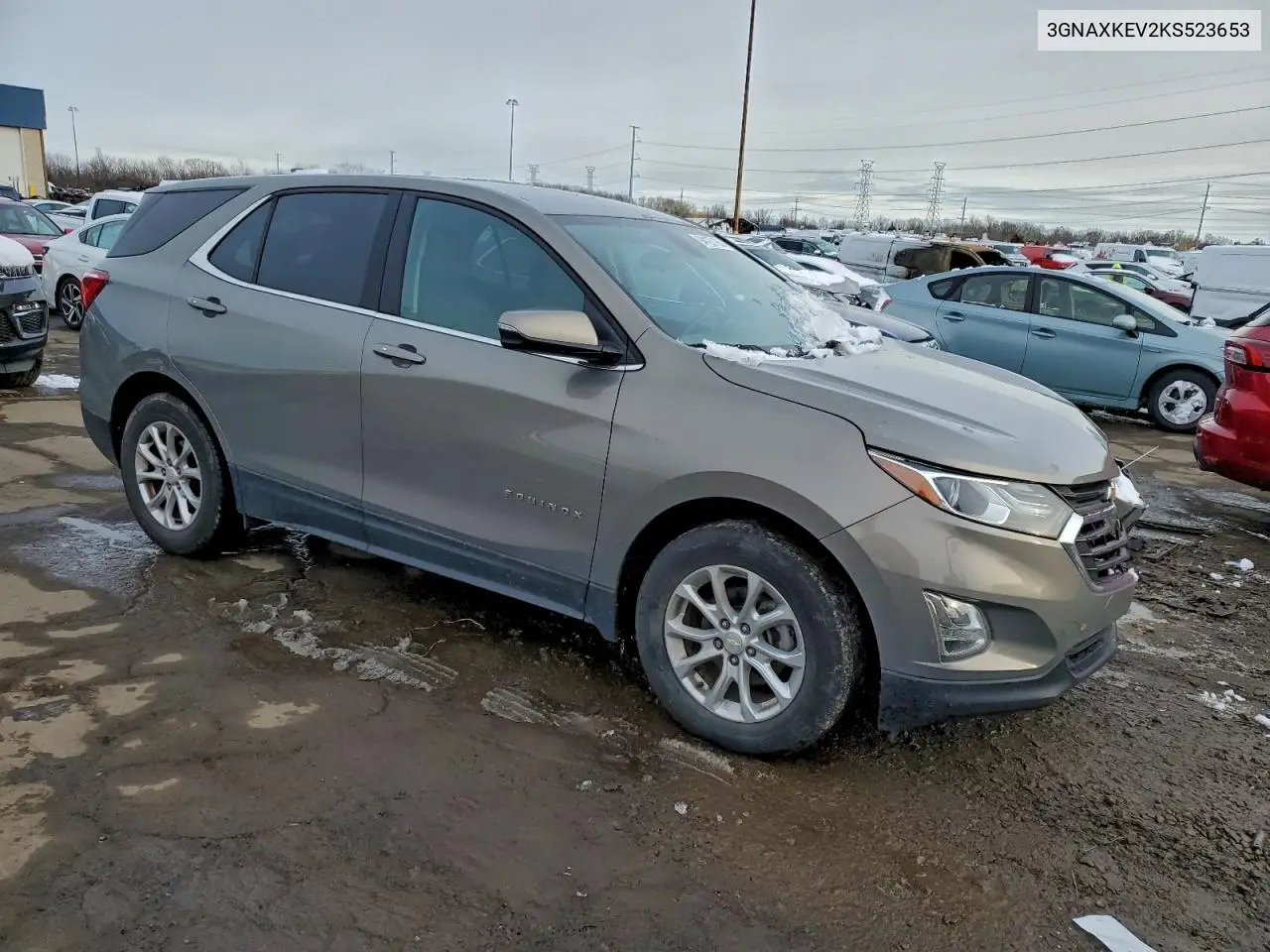 3GNAXKEV2KS523653 2019 Chevrolet Equinox Lt