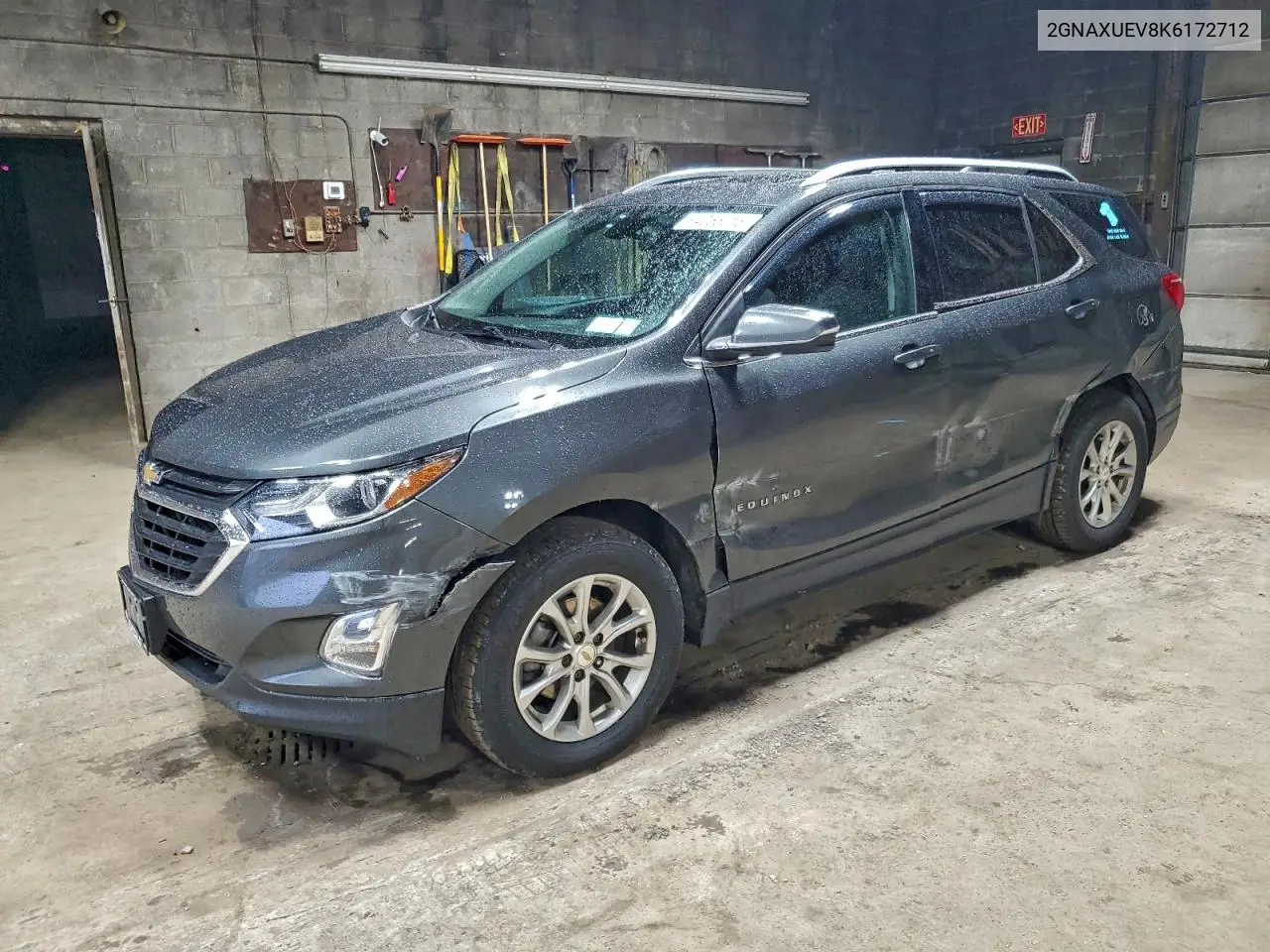 2GNAXUEV8K6172712 2019 Chevrolet Equinox Lt