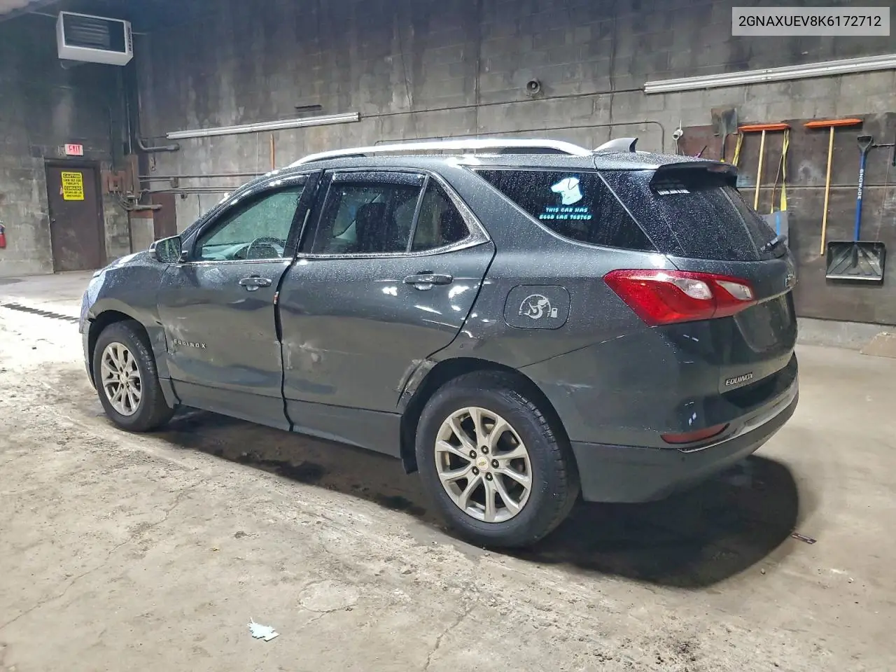 2GNAXUEV8K6172712 2019 Chevrolet Equinox Lt