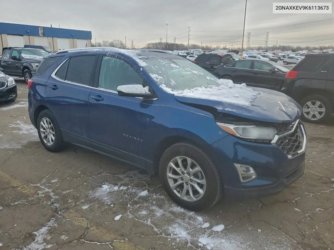 2GNAXKEV9K6113673 2019 Chevrolet Equinox Lt
