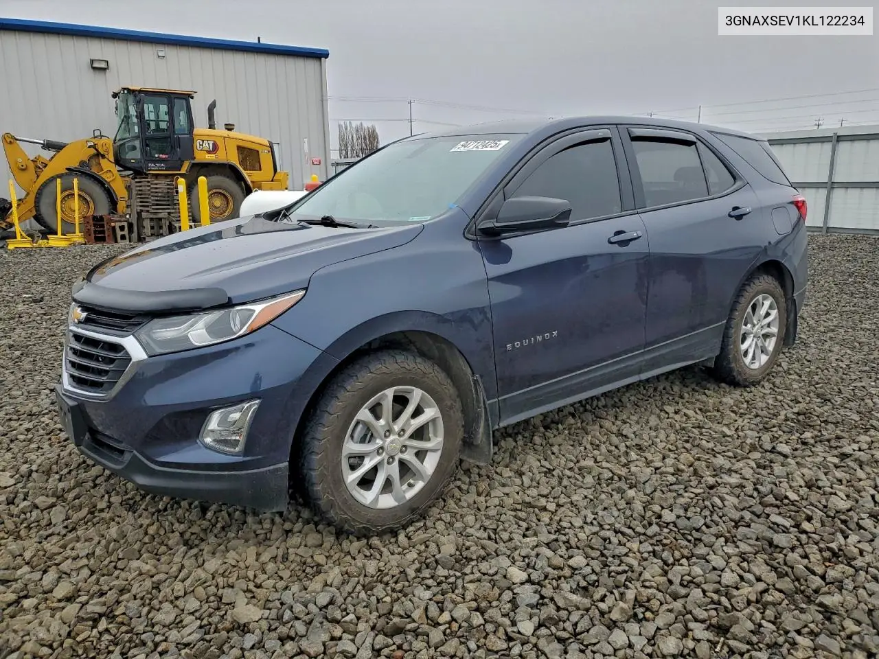 3GNAXSEV1KL122234 2019 Chevrolet Equinox Ls