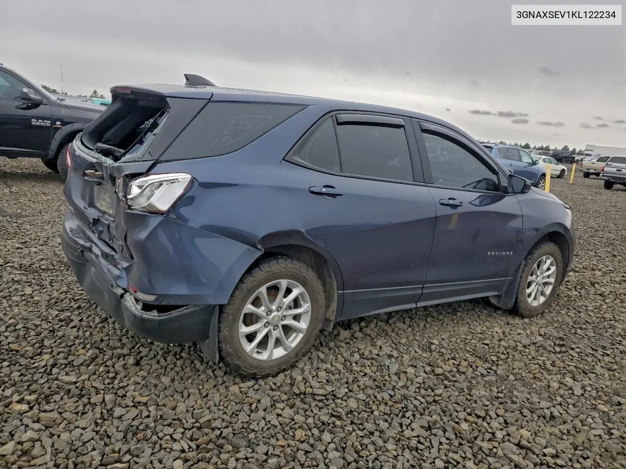 3GNAXSEV1KL122234 2019 Chevrolet Equinox Ls