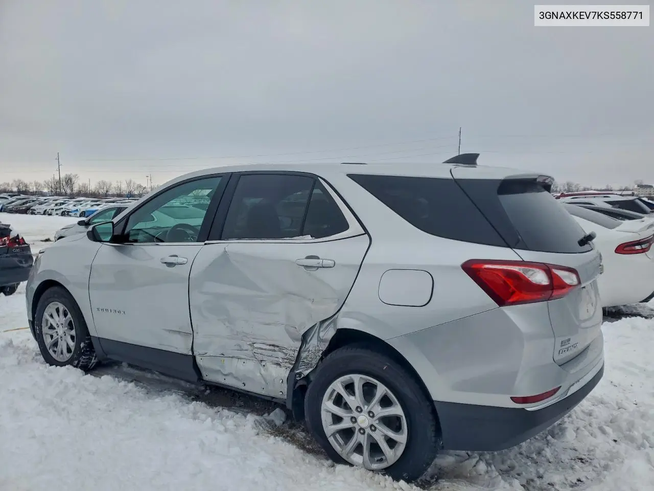 3GNAXKEV7KS558771 2019 Chevrolet Equinox Lt