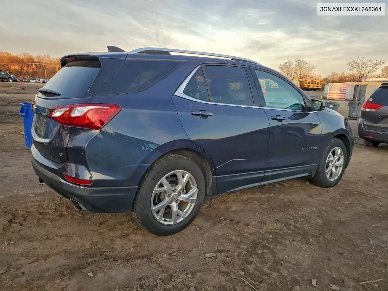 3GNAXLEXXKL268364 2019 Chevrolet Equinox Lt