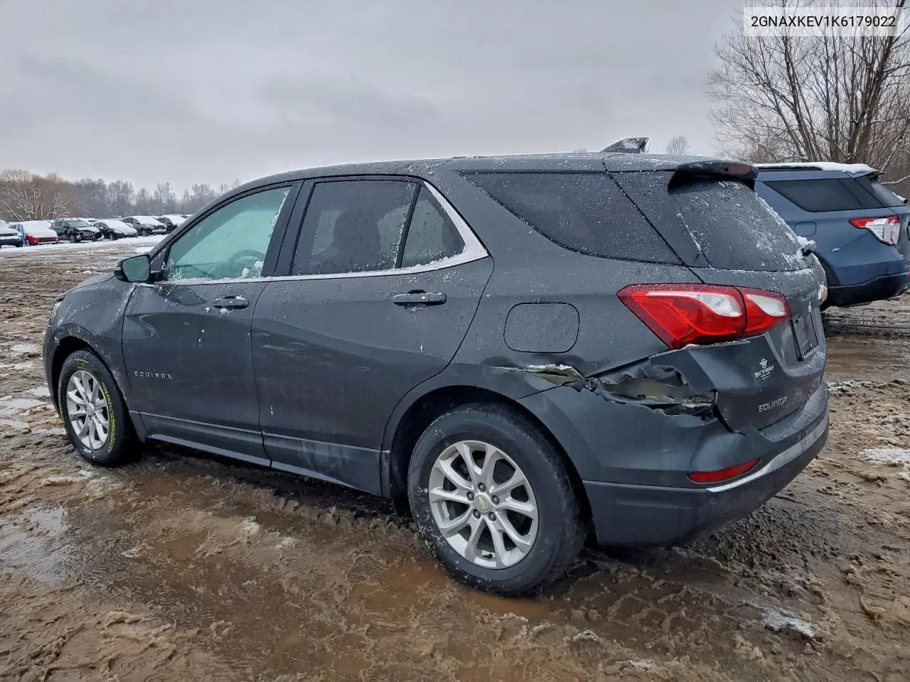 2GNAXKEV1K6179022 2019 Chevrolet Equinox Lt