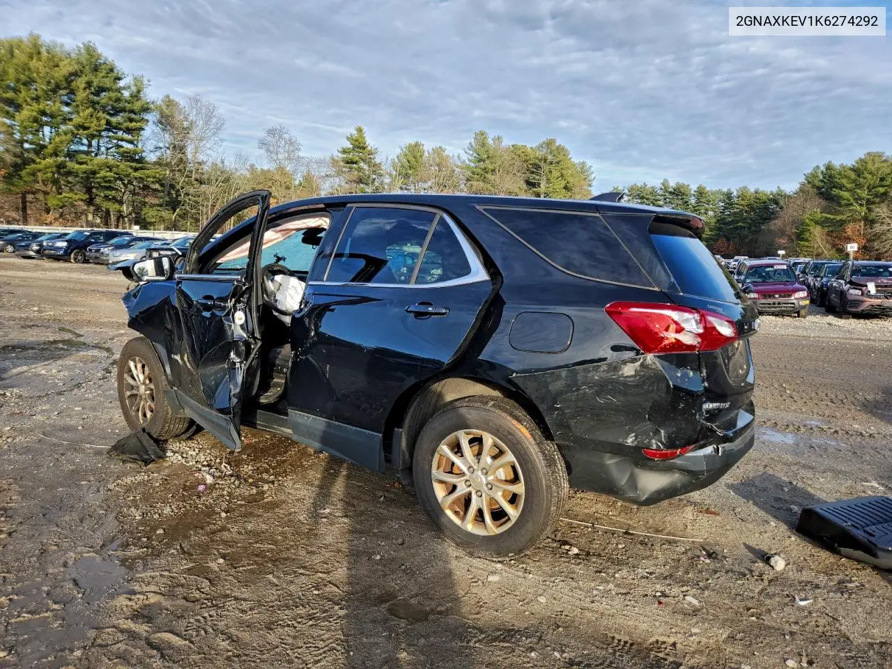 2GNAXKEV1K6274292 2019 Chevrolet Equinox Lt