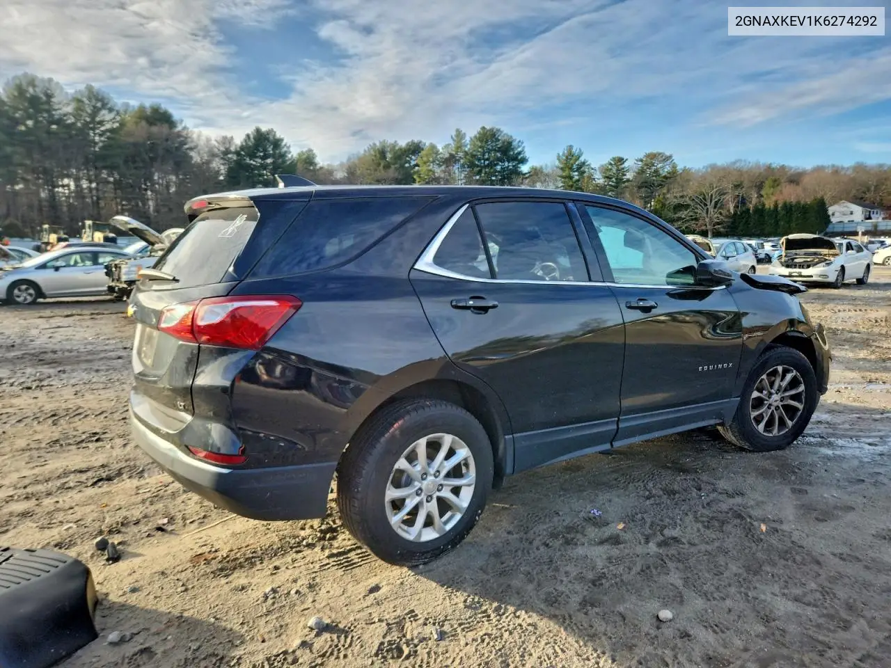 2GNAXKEV1K6274292 2019 Chevrolet Equinox Lt