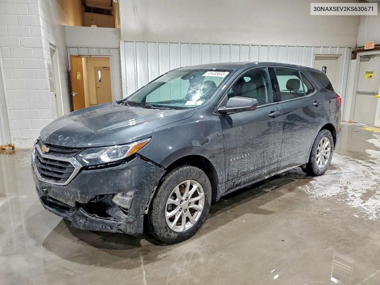 3GNAXSEV2KS630671 2019 Chevrolet Equinox Ls