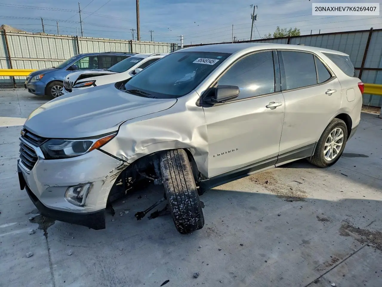 2GNAXHEV7K6269407 2019 Chevrolet Equinox Ls
