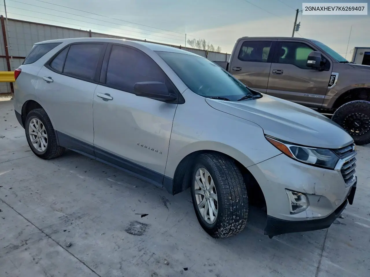 2GNAXHEV7K6269407 2019 Chevrolet Equinox Ls