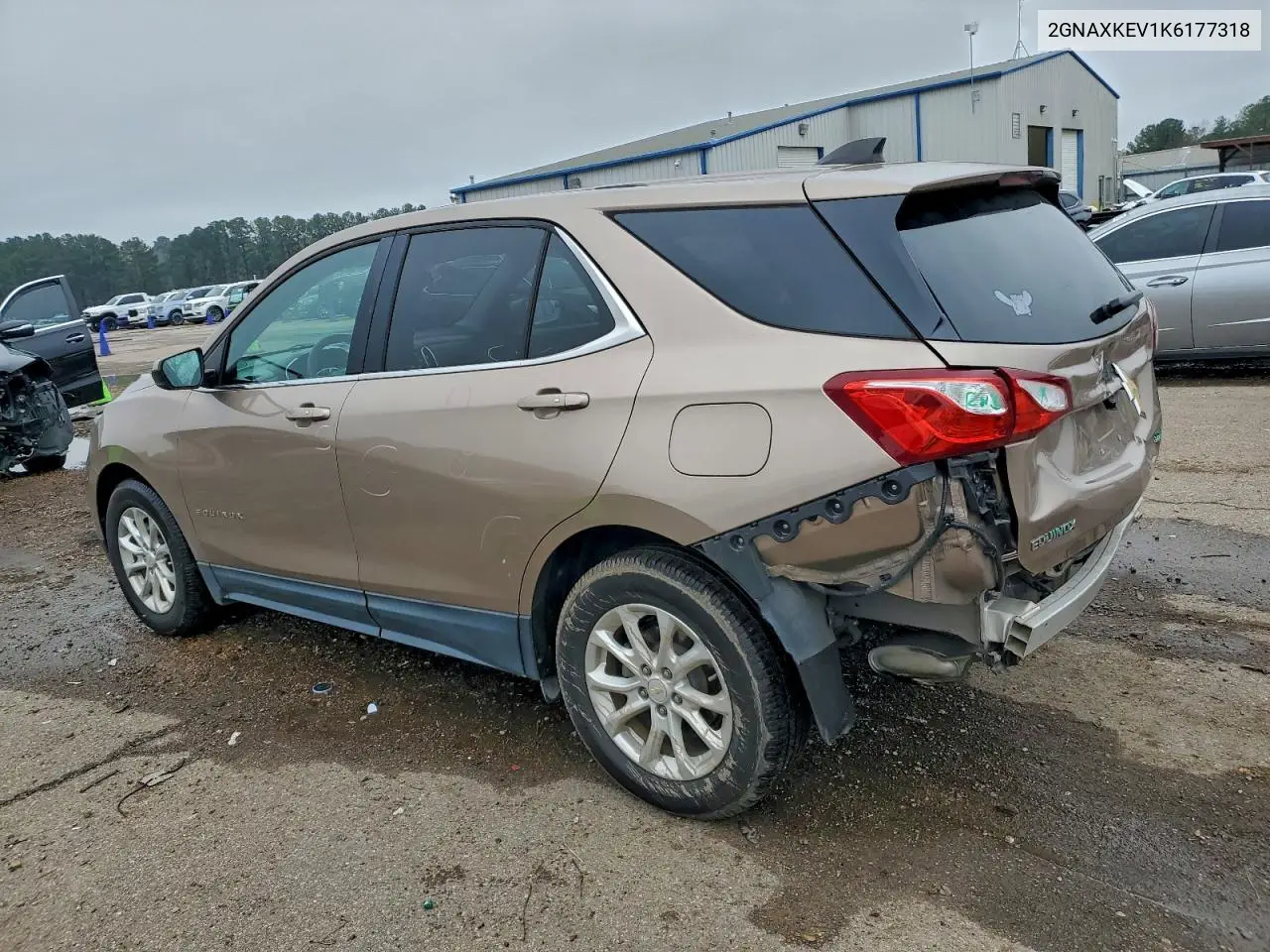 2GNAXKEV1K6177318 2019 Chevrolet Equinox Lt