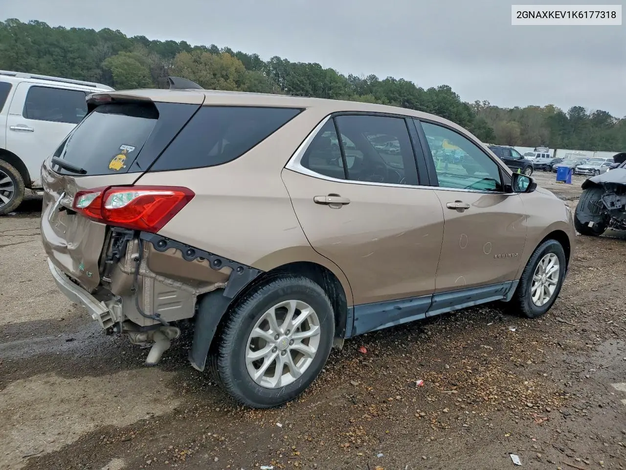 2GNAXKEV1K6177318 2019 Chevrolet Equinox Lt