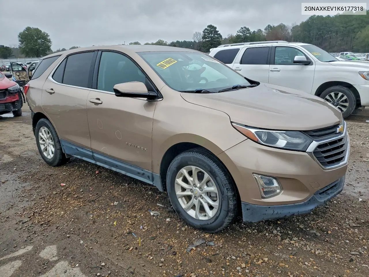 2GNAXKEV1K6177318 2019 Chevrolet Equinox Lt