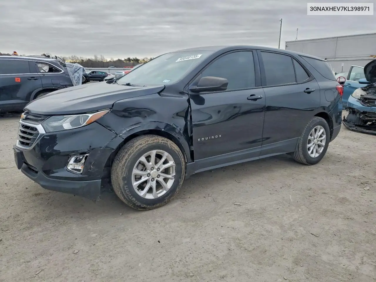 3GNAXHEV7KL398971 2019 Chevrolet Equinox Ls