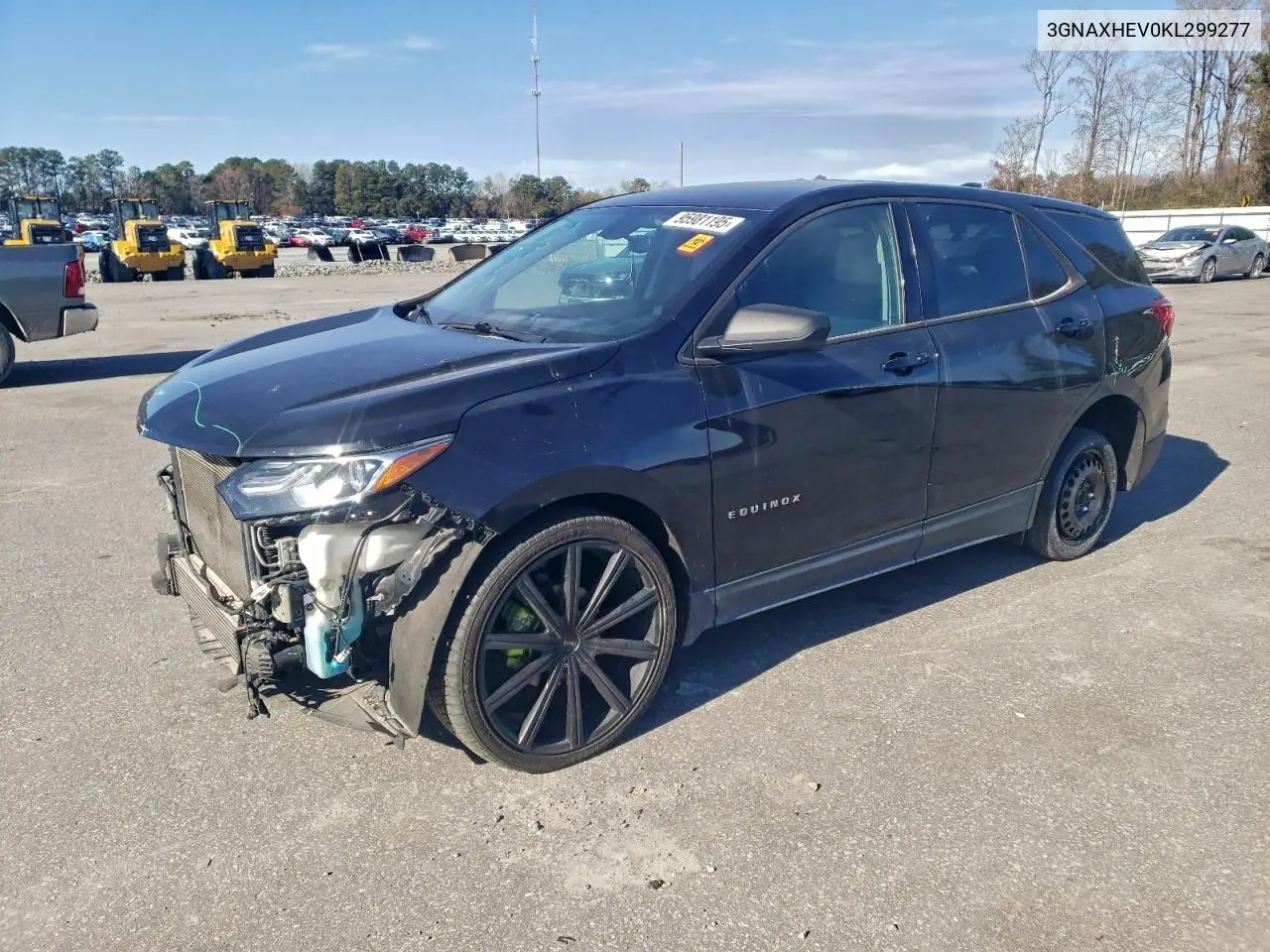 3GNAXHEV0KL299277 2019 Chevrolet Equinox Ls