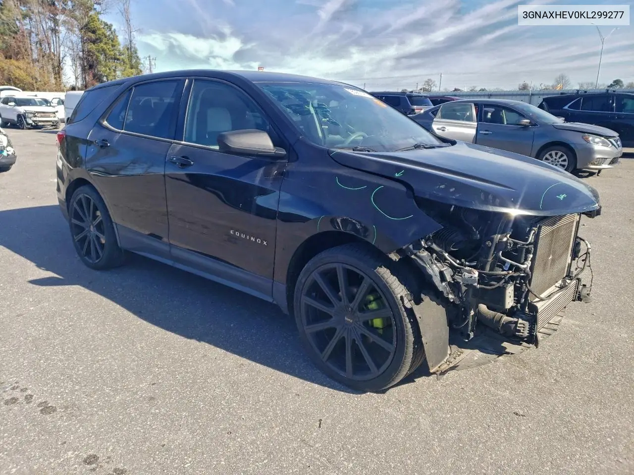 3GNAXHEV0KL299277 2019 Chevrolet Equinox Ls