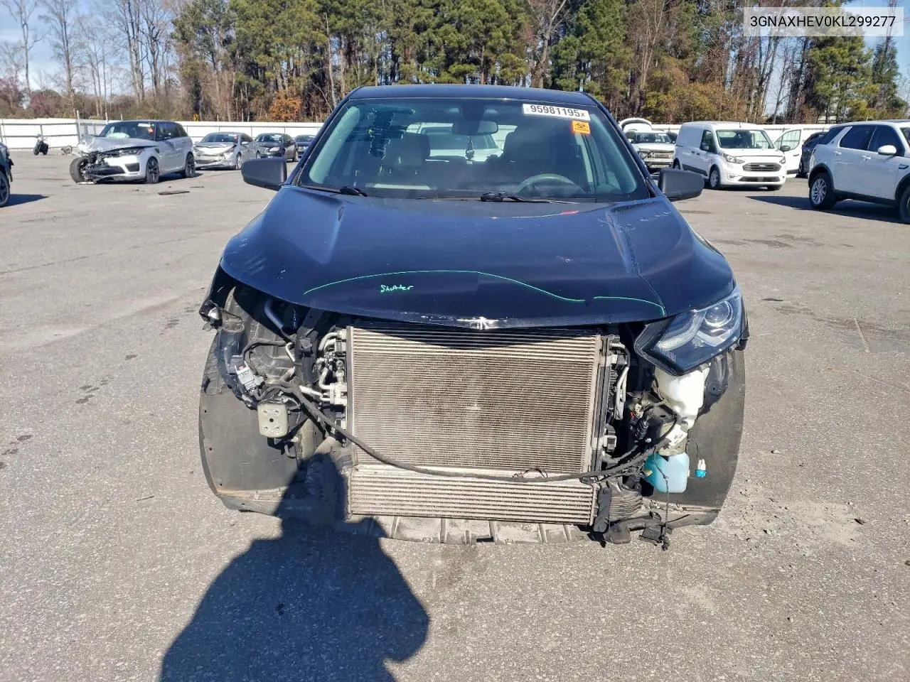 3GNAXHEV0KL299277 2019 Chevrolet Equinox Ls