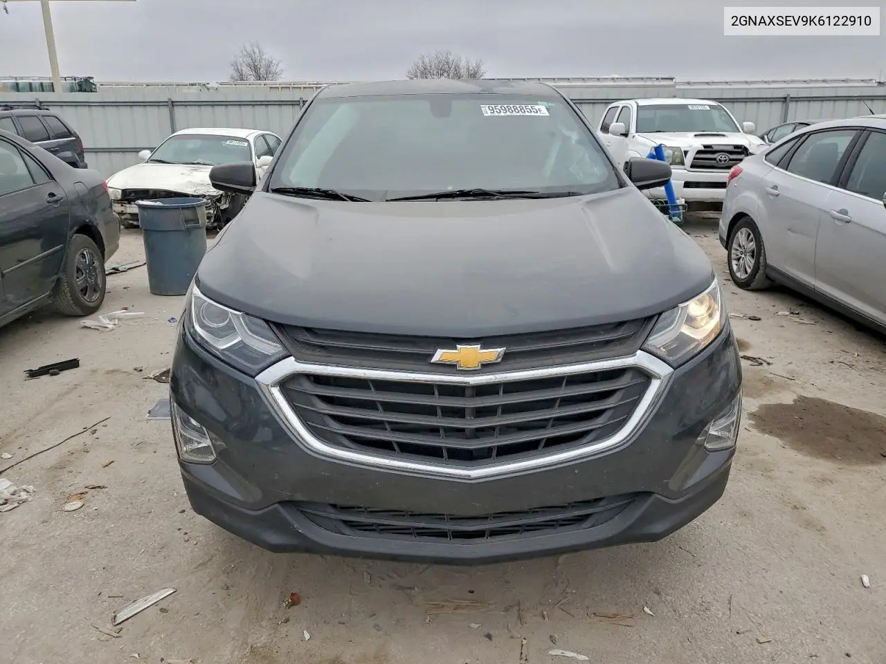 2GNAXSEV9K6122910 2019 Chevrolet Equinox Ls