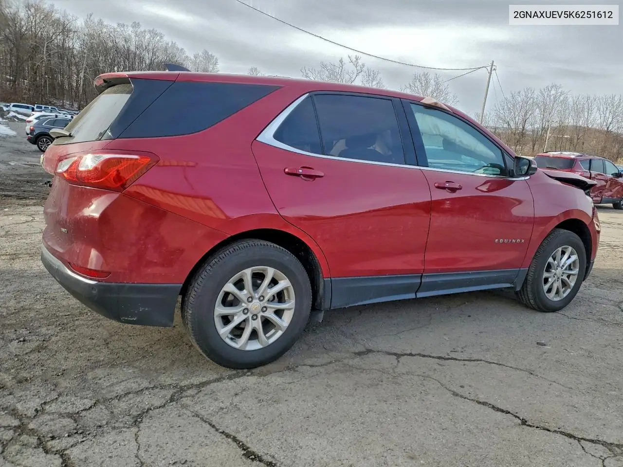 2GNAXUEV5K6251612 2019 Chevrolet Equinox Lt