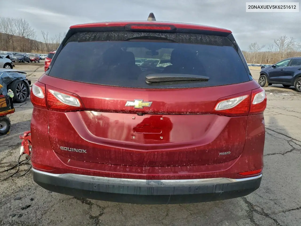 2GNAXUEV5K6251612 2019 Chevrolet Equinox Lt