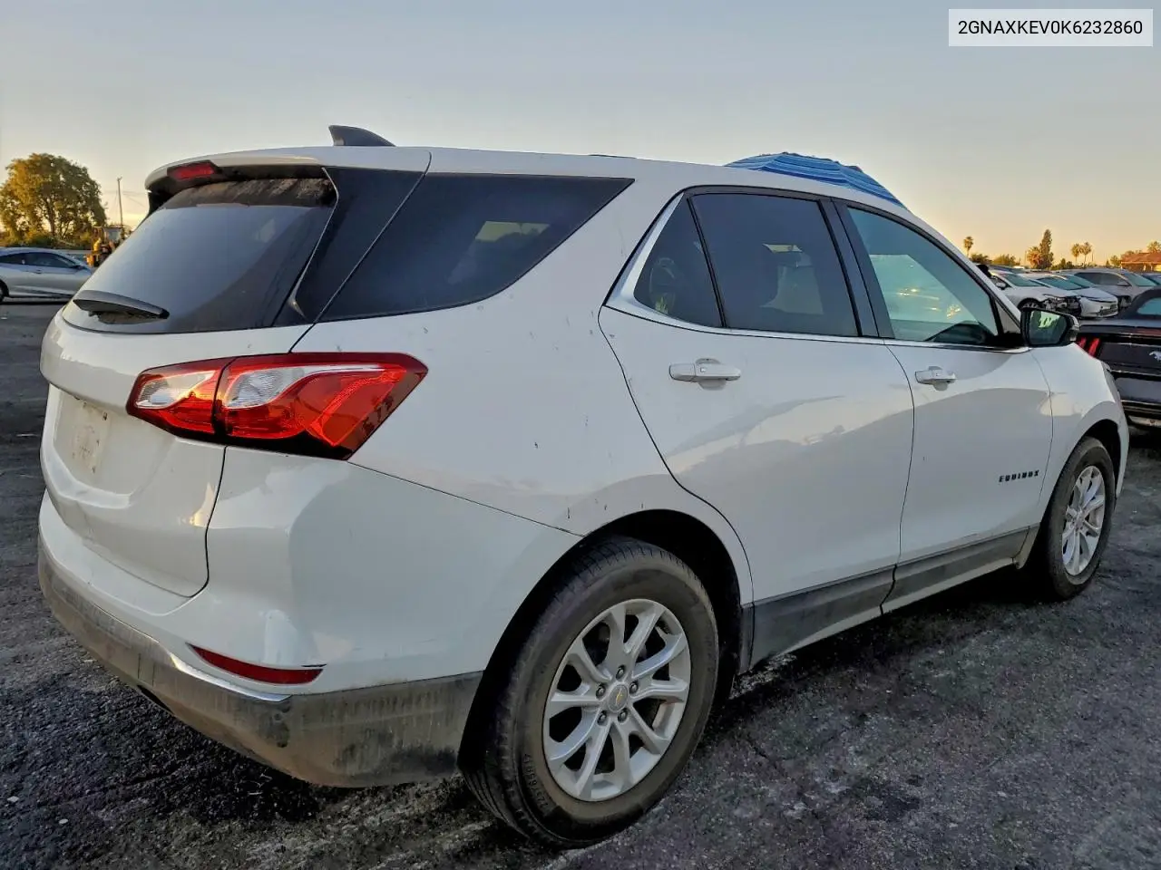 2GNAXKEV0K6232860 2019 Chevrolet Equinox Lt