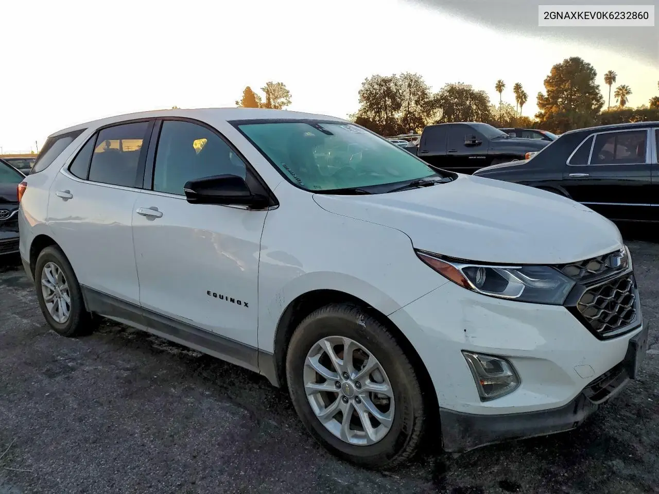 2GNAXKEV0K6232860 2019 Chevrolet Equinox Lt