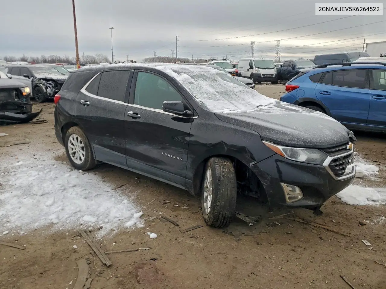 2GNAXJEV5K6264522 2019 Chevrolet Equinox Lt