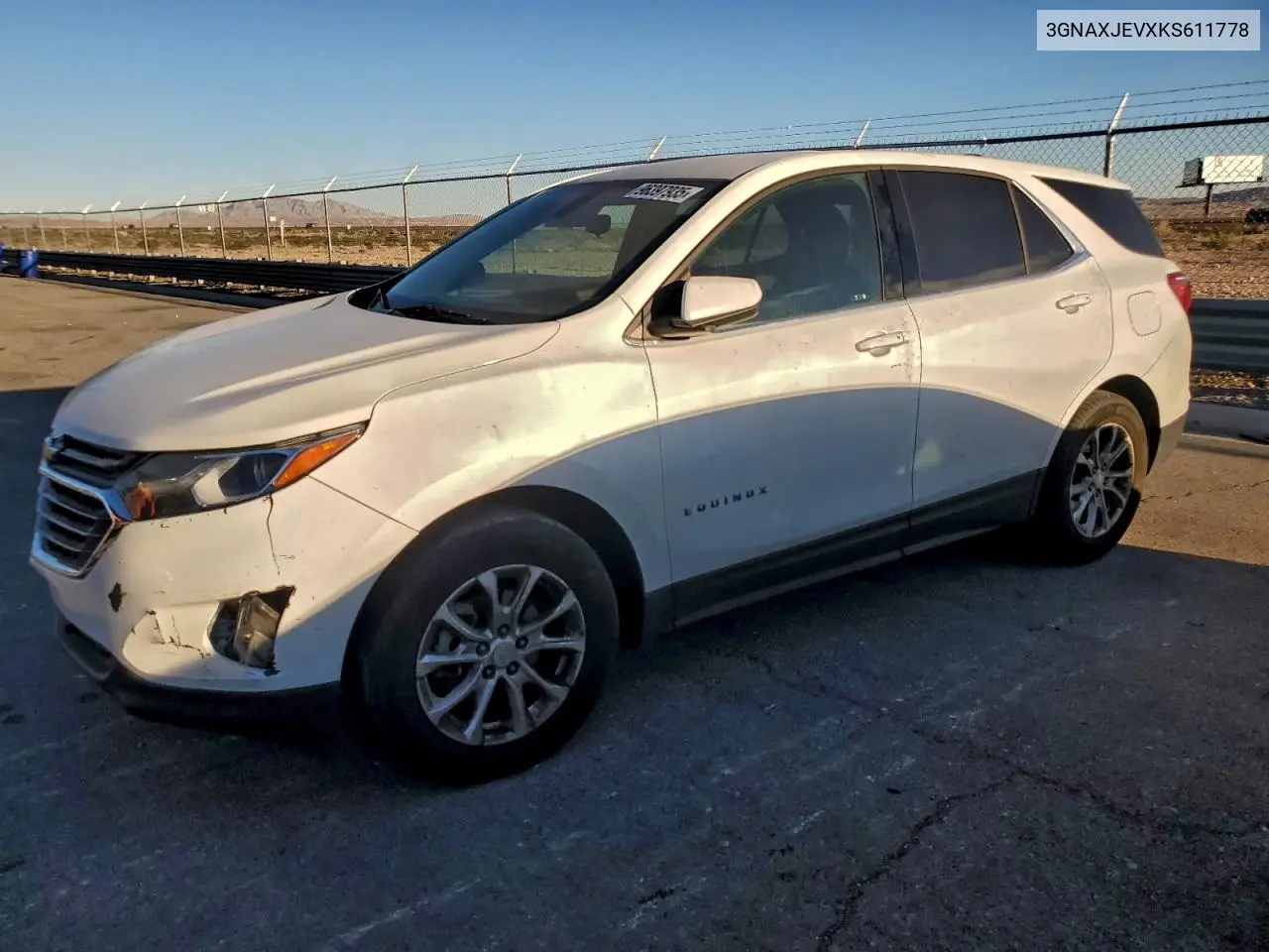 3GNAXJEVXKS611778 2019 Chevrolet Equinox Lt
