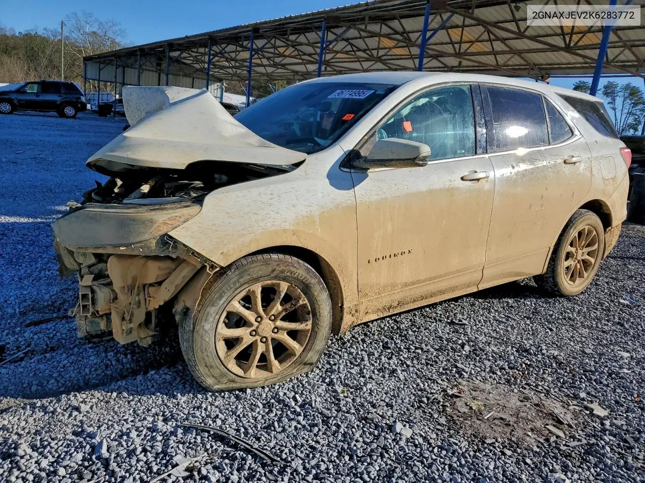 2GNAXJEV2K6283772 2019 Chevrolet Equinox Lt