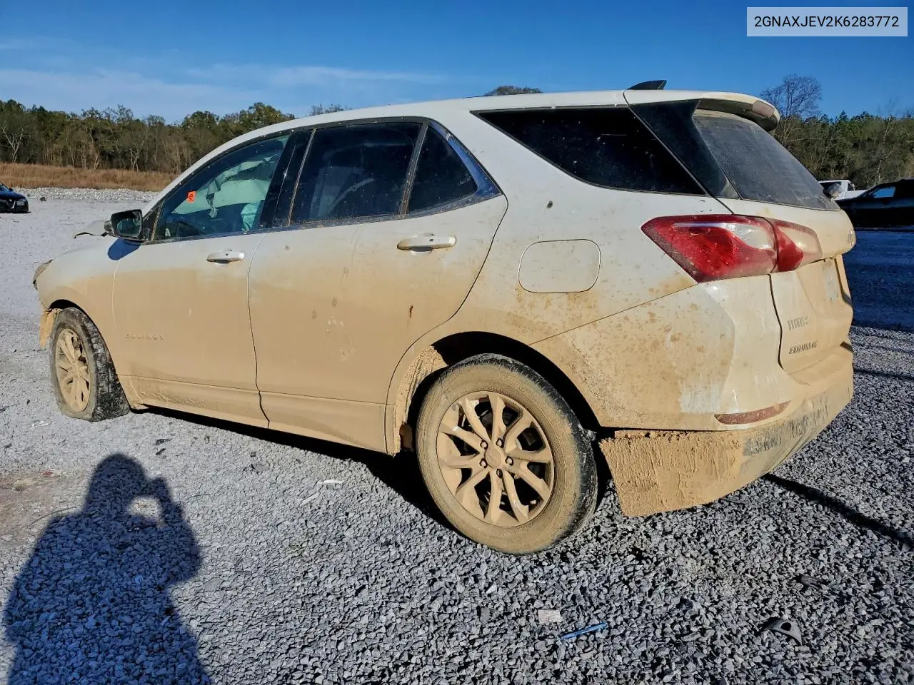 2GNAXJEV2K6283772 2019 Chevrolet Equinox Lt