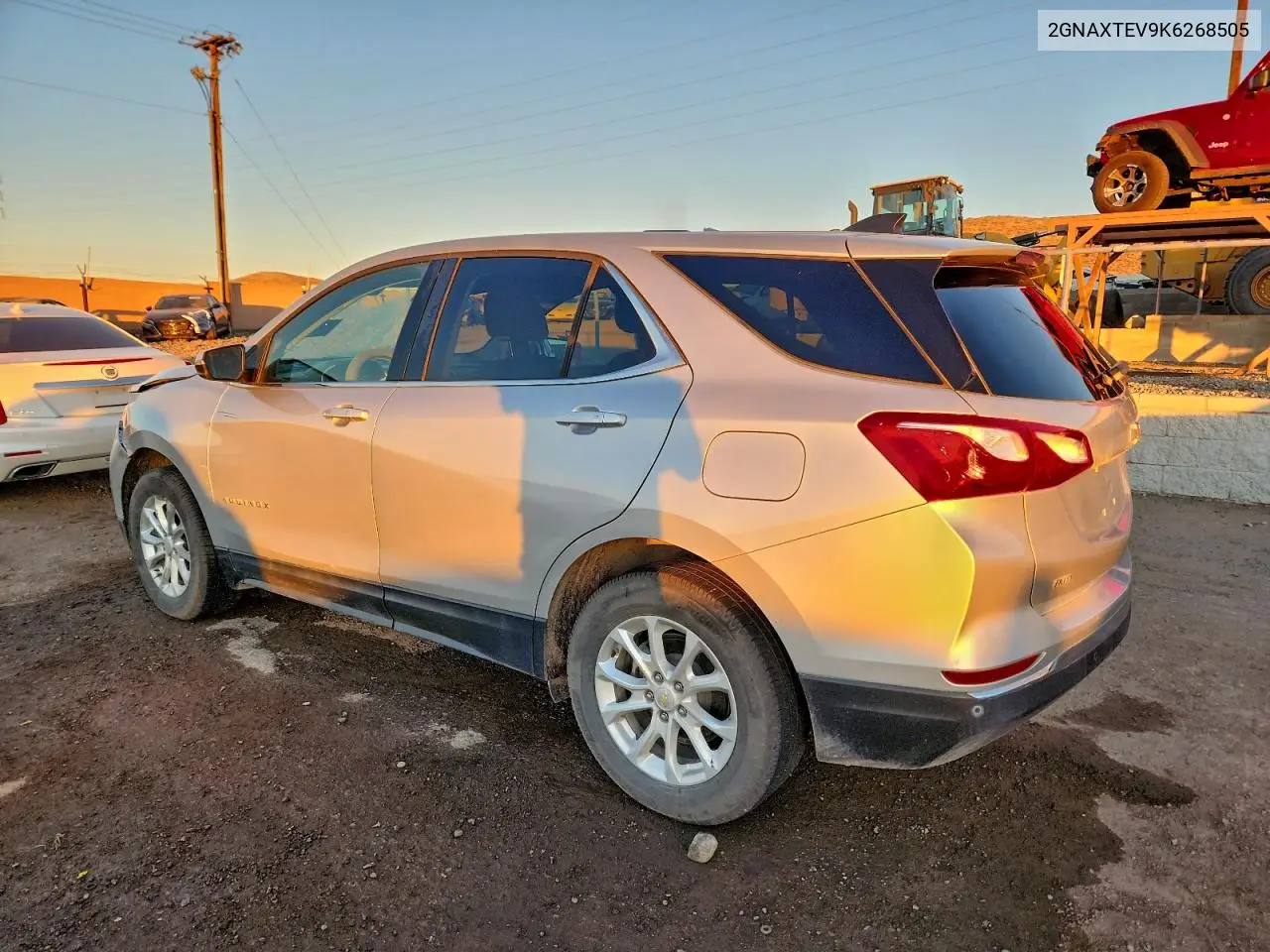 2GNAXTEV9K6268505 2019 Chevrolet Equinox Lt