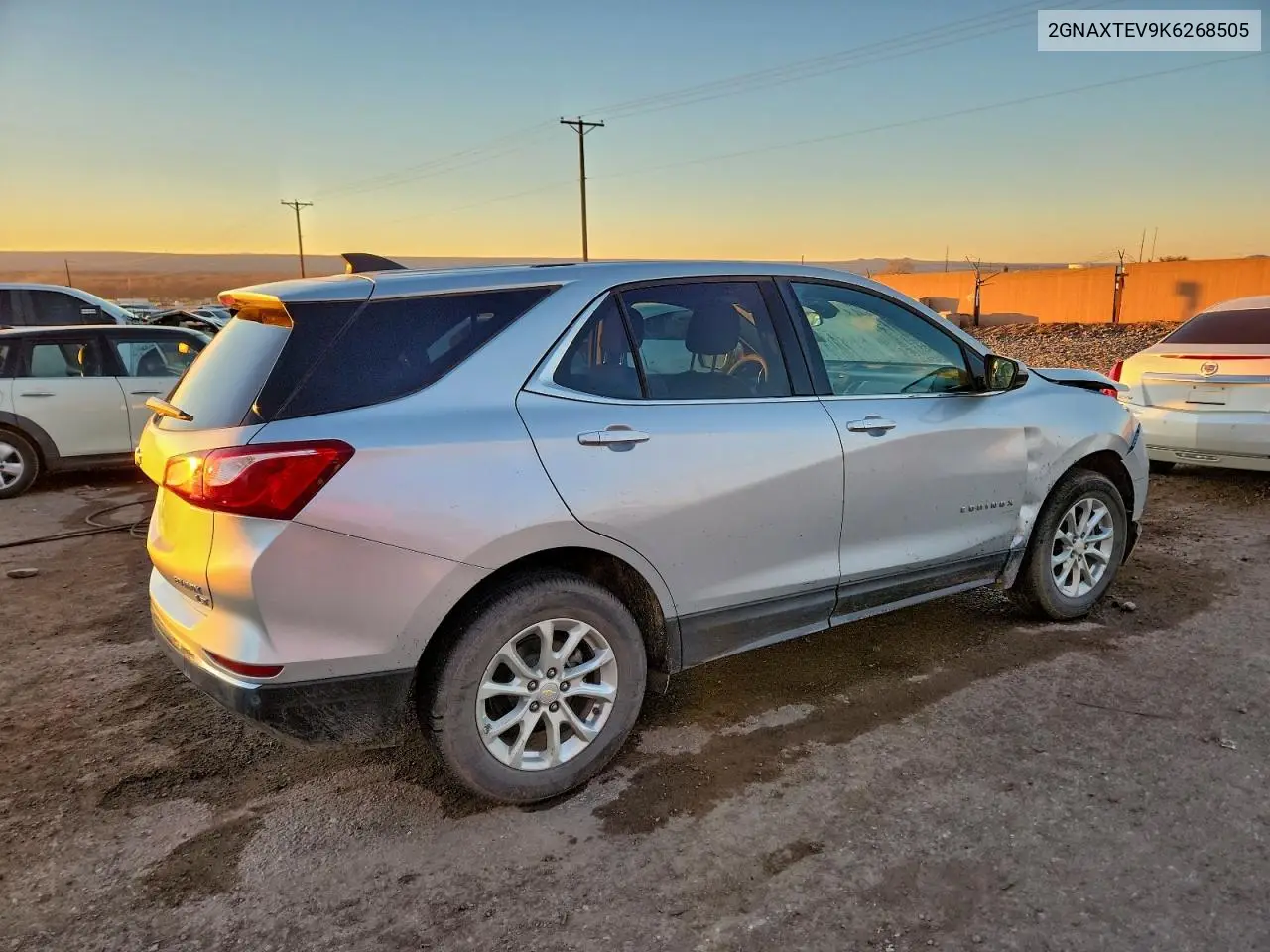 2GNAXTEV9K6268505 2019 Chevrolet Equinox Lt