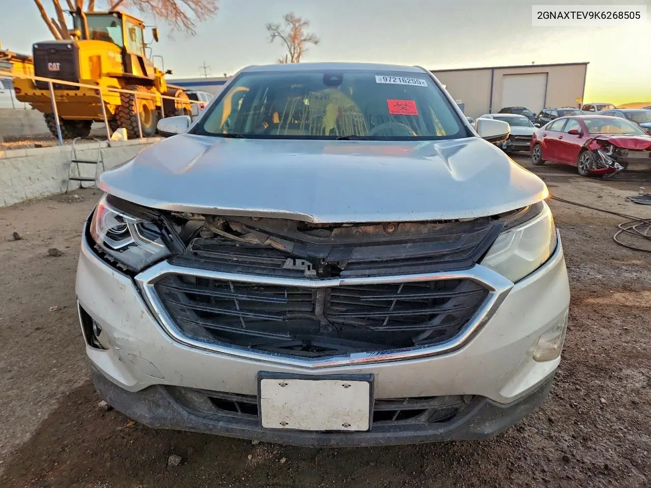 2GNAXTEV9K6268505 2019 Chevrolet Equinox Lt