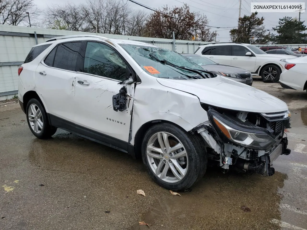 2020 Chevrolet Equinox Premier VIN: 2GNAXPEX1L6140995 Lot: 48255994