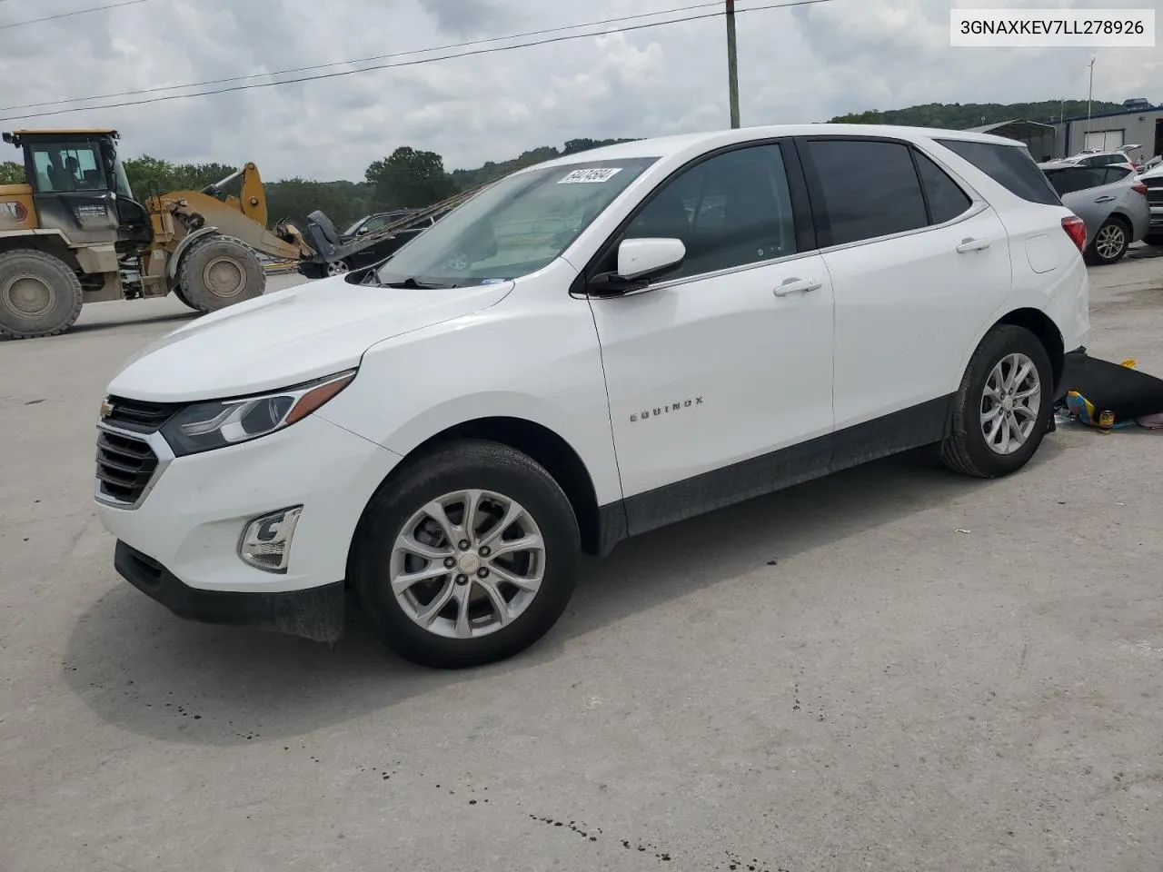 2020 Chevrolet Equinox Lt VIN: 3GNAXKEV7LL278926 Lot: 64474504