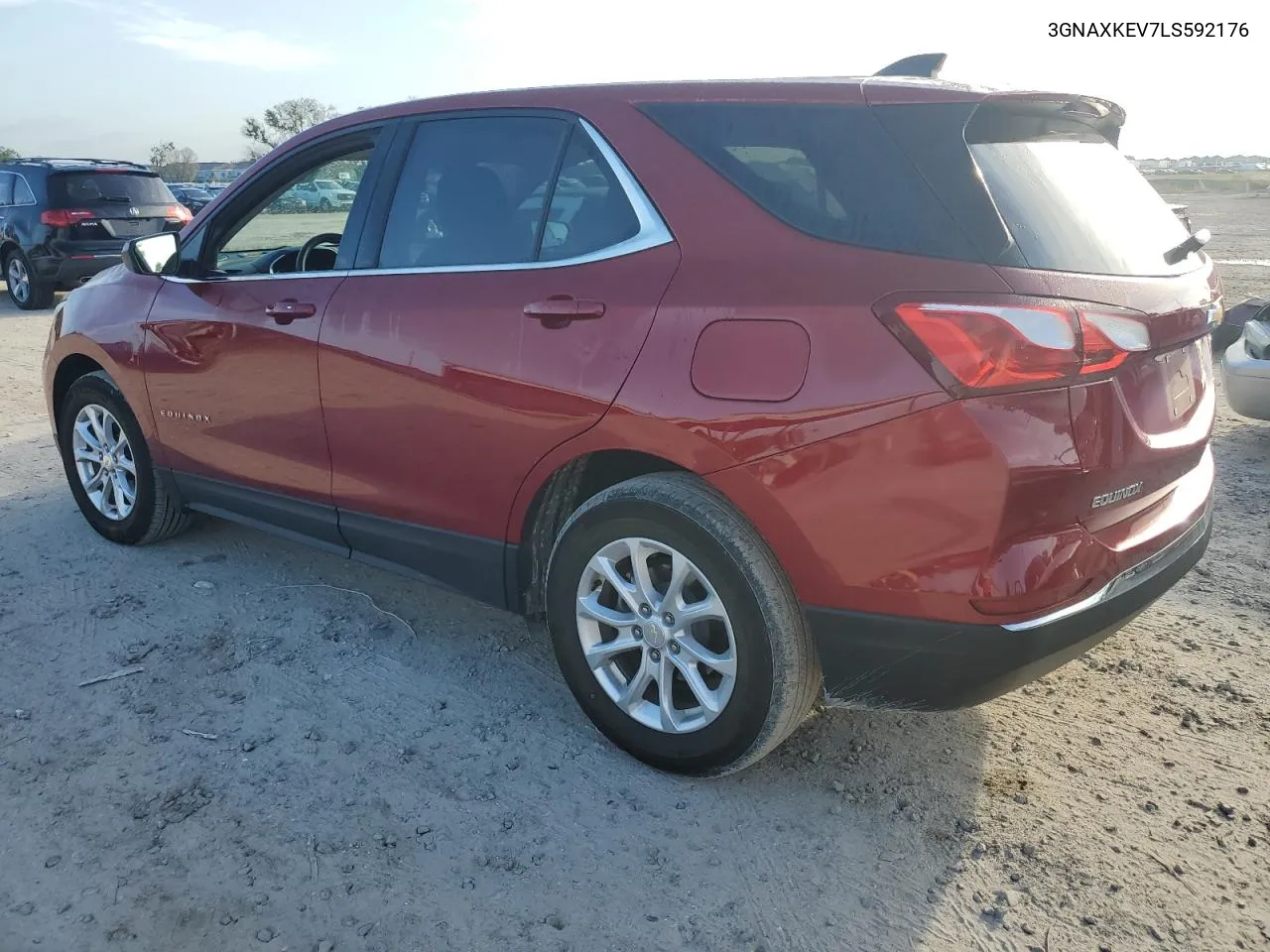 2020 Chevrolet Equinox Lt VIN: 3GNAXKEV7LS592176 Lot: 71894994