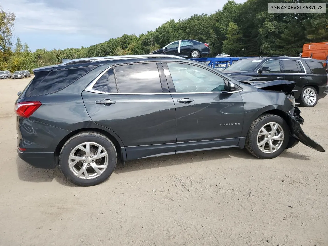 3GNAXXEV8LS637073 2020 Chevrolet Equinox Premier