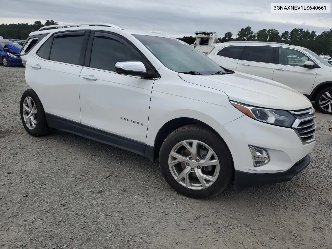 2020 Chevrolet Equinox Premier VIN: 3GNAXNEV1LS640661 Lot: 71920314