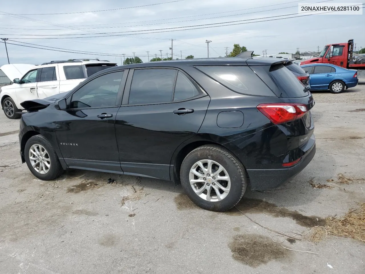 2020 Chevrolet Equinox Ls VIN: 2GNAXHEV6L6281100 Lot: 72715344