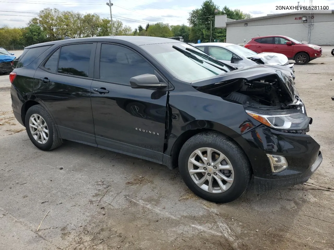 2020 Chevrolet Equinox Ls VIN: 2GNAXHEV6L6281100 Lot: 72715344