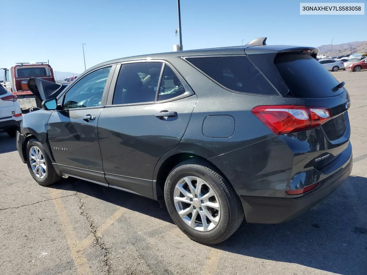 2020 Chevrolet Equinox Ls VIN: 3GNAXHEV7LS583058 Lot: 73063914