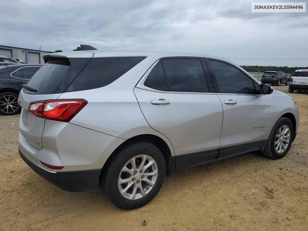 2020 Chevrolet Equinox Lt VIN: 3GNAXKEV2LS594496 Lot: 73279454