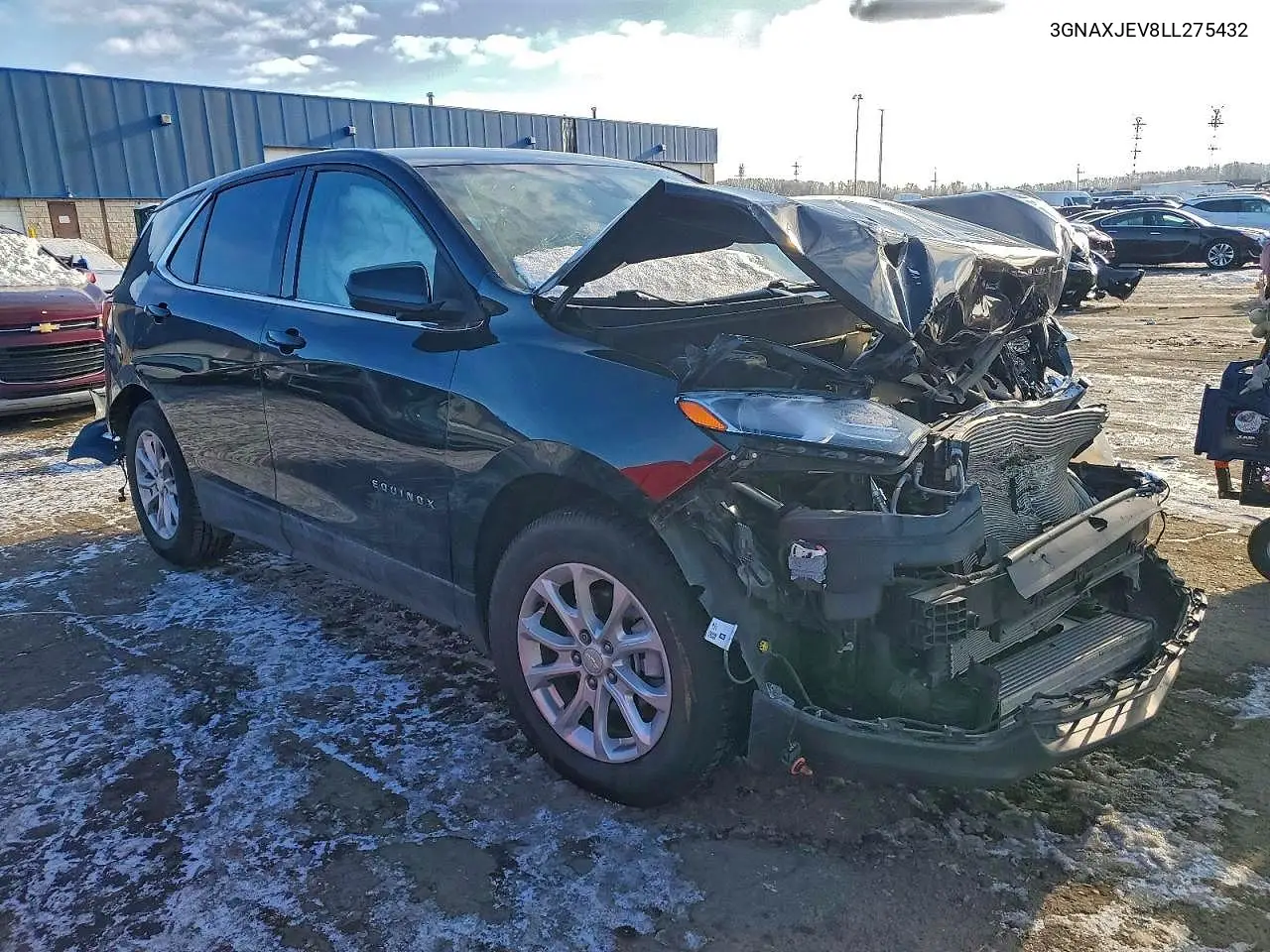 3GNAXJEV8LL275432 2020 Chevrolet Equinox Lt