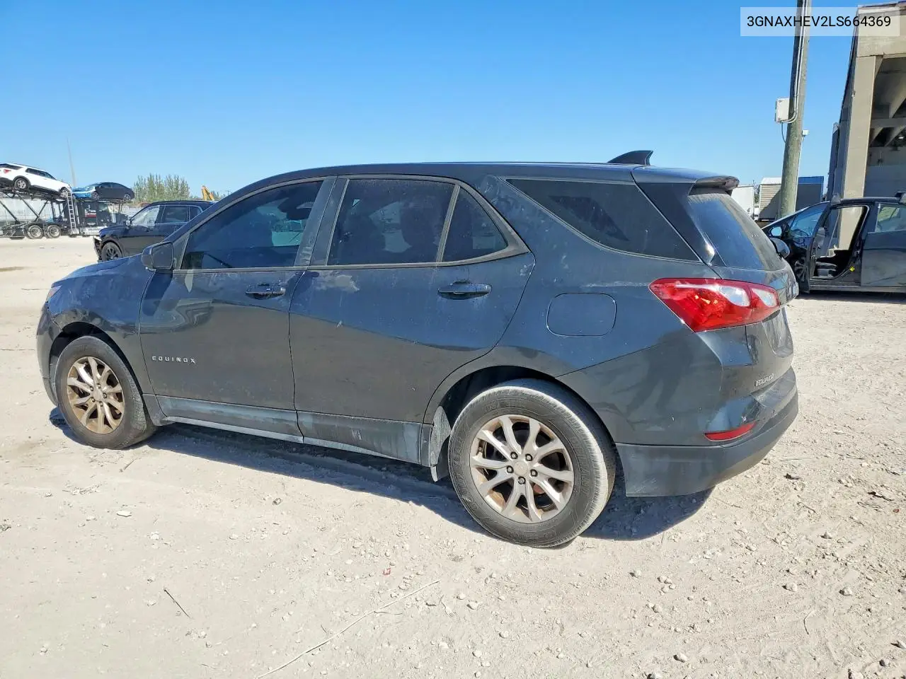 3GNAXHEV2LS664369 2020 Chevrolet Equinox Ls