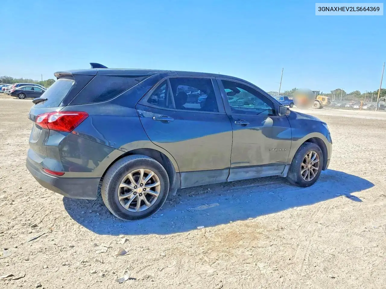 3GNAXHEV2LS664369 2020 Chevrolet Equinox Ls