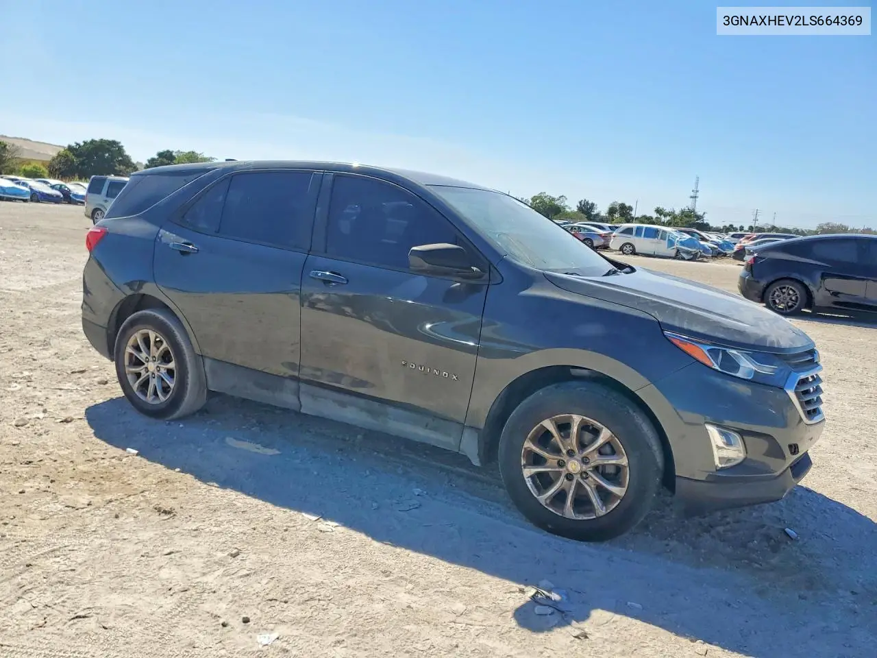 3GNAXHEV2LS664369 2020 Chevrolet Equinox Ls